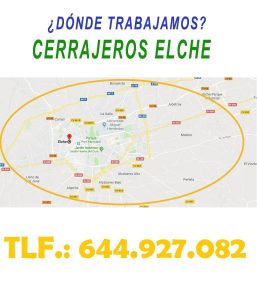 ¿ en que zonas de Elche trabajamos ?