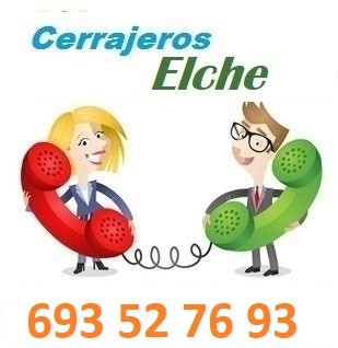 Telefono de la empresa cerrajeros Elche